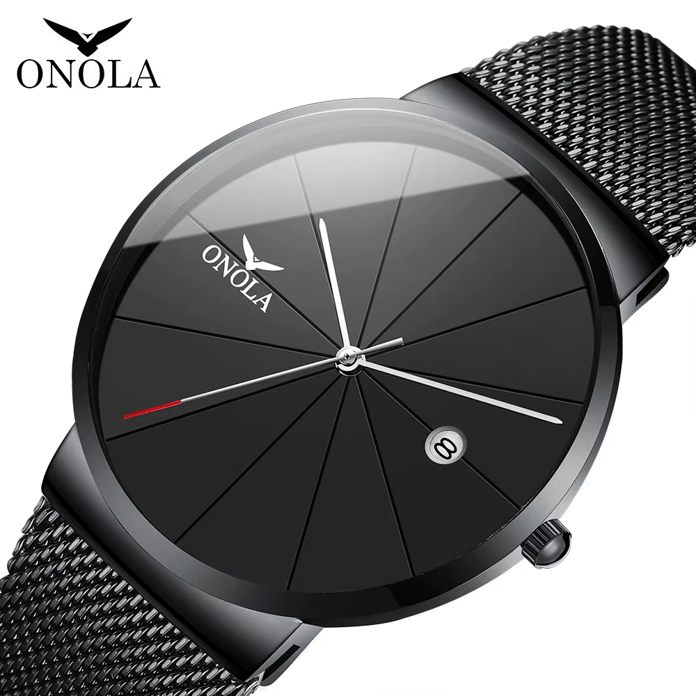 ONOLA Brand 3804 Fashion Hand Watch for Men'S Watches Sports Mens Waterproof Quartz Quality Mens Watch