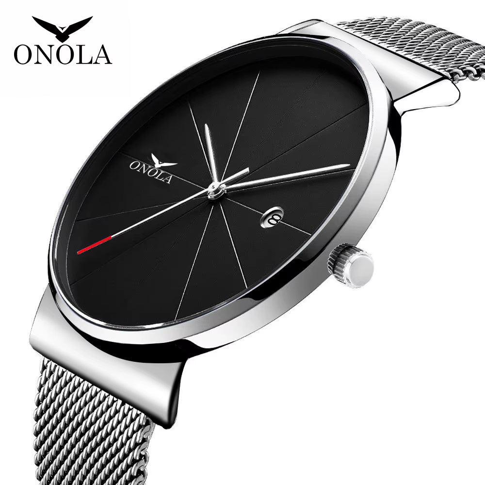 ONOLA Brand 3804 Fashion Hand Watch for Men'S Watches Sports Mens Waterproof Quartz Quality Mens Watch