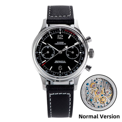 Rts Stock Drop Ship Luxury 5Atm Panda Eyes 1963 Seagull St1901 Chronograph Automatic Mechanical Movement Watch Man for Sale